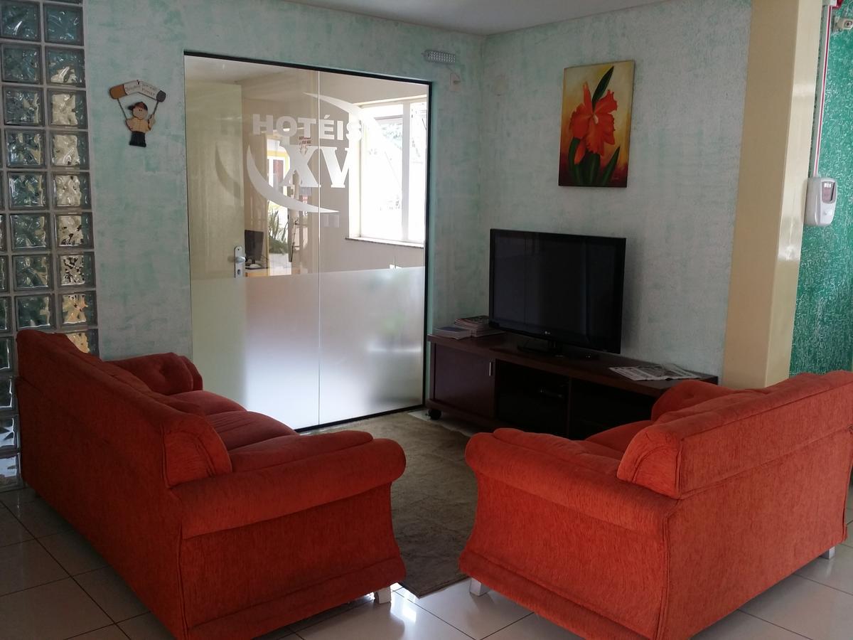 Hoteis XV Joinville Bagian luar foto